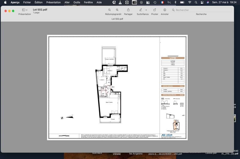 Vente duplex Nice  