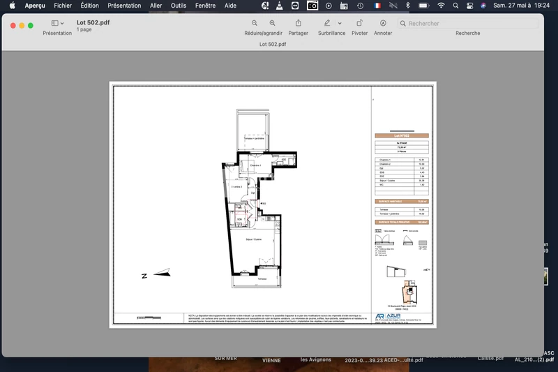 Vente duplex Nice  