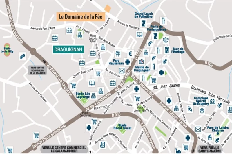 Vente appartement Draguignan  