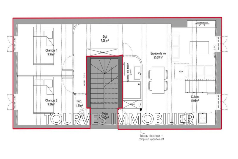 Photo n°9 - Vente appartement Tourves 83170 - 188 750 €