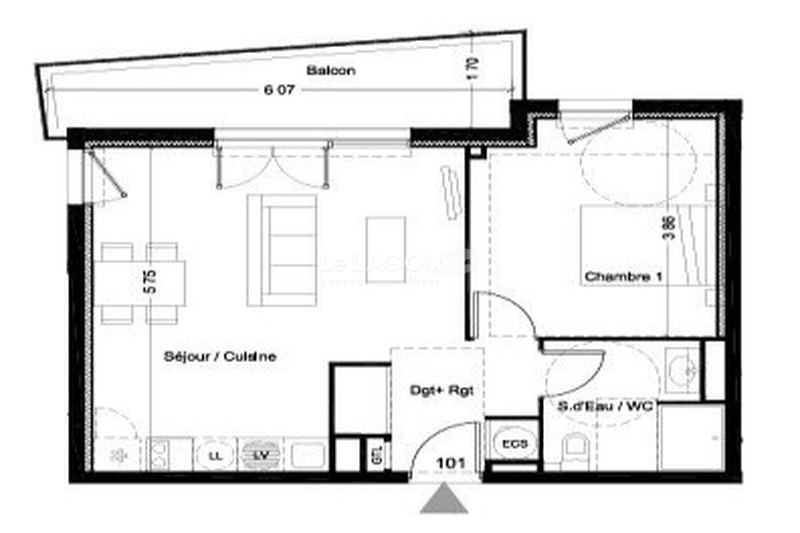 Vente appartement Saint-Cyprien  
