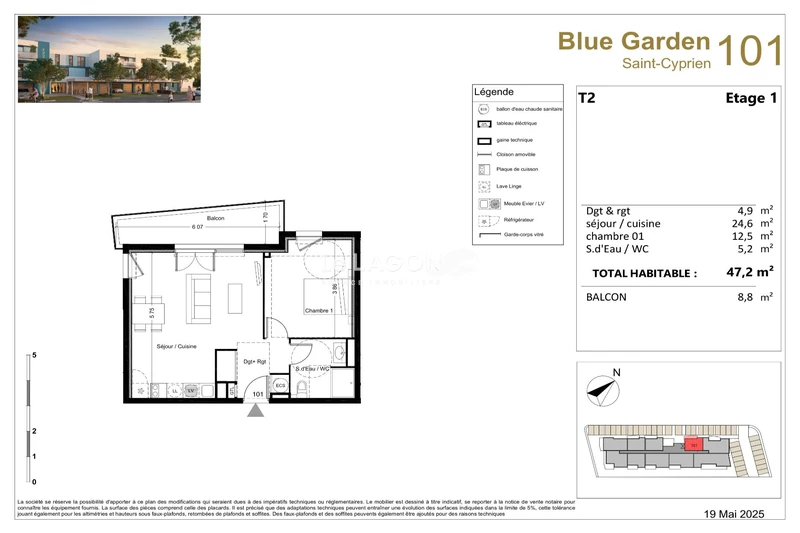 Vente appartement Saint-Cyprien  