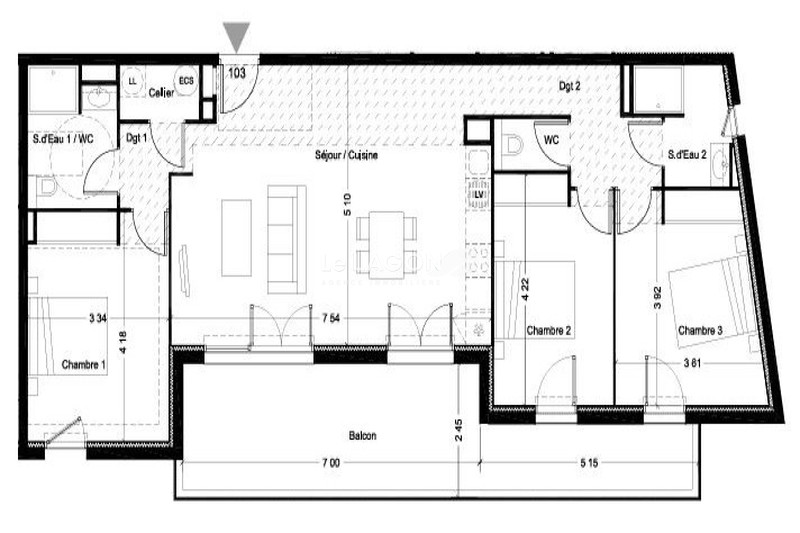 Vente appartement Saint-Cyprien  