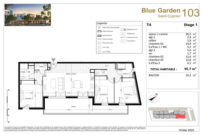 Vente appartement Saint-Cyprien  