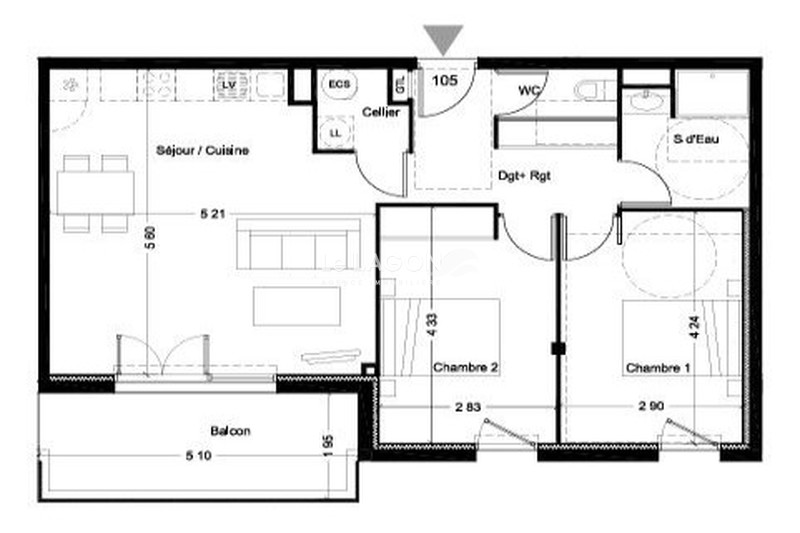 Vente appartement Saint-Cyprien  