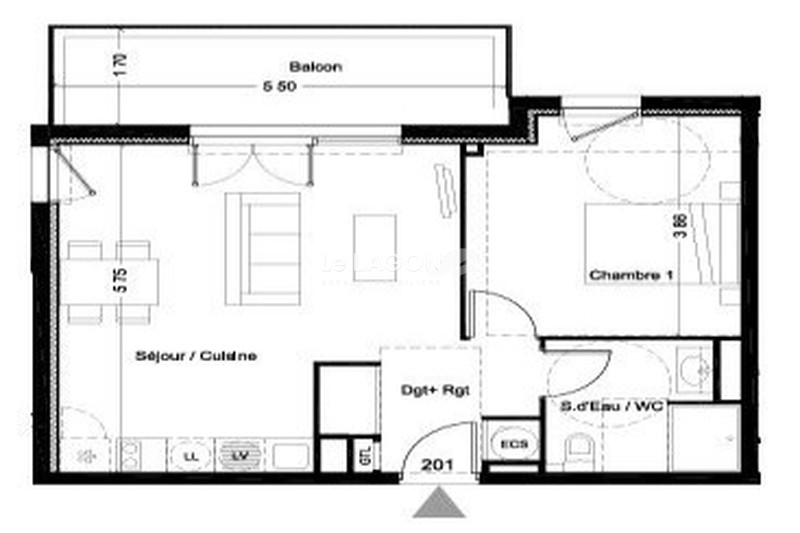 Vente appartement Saint-Cyprien  