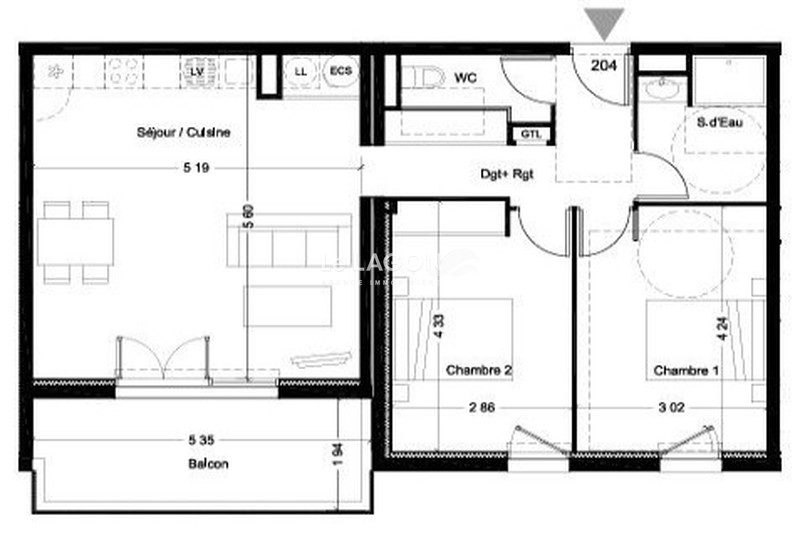 Vente appartement Saint-Cyprien  