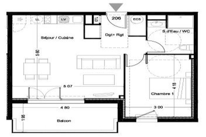 Vente appartement Saint-Cyprien  