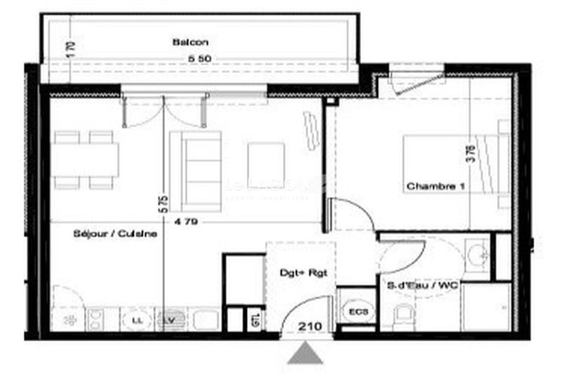 Vente appartement Saint-Cyprien  