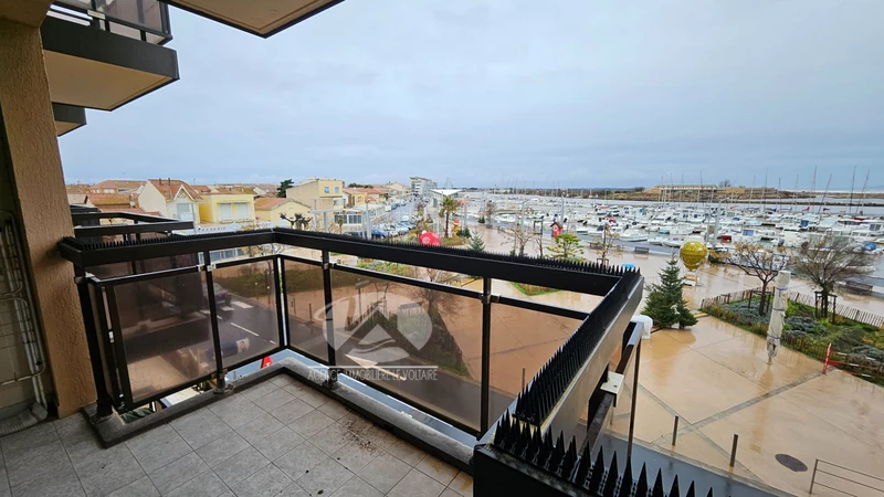 Location studio cabine Valras-Plage  