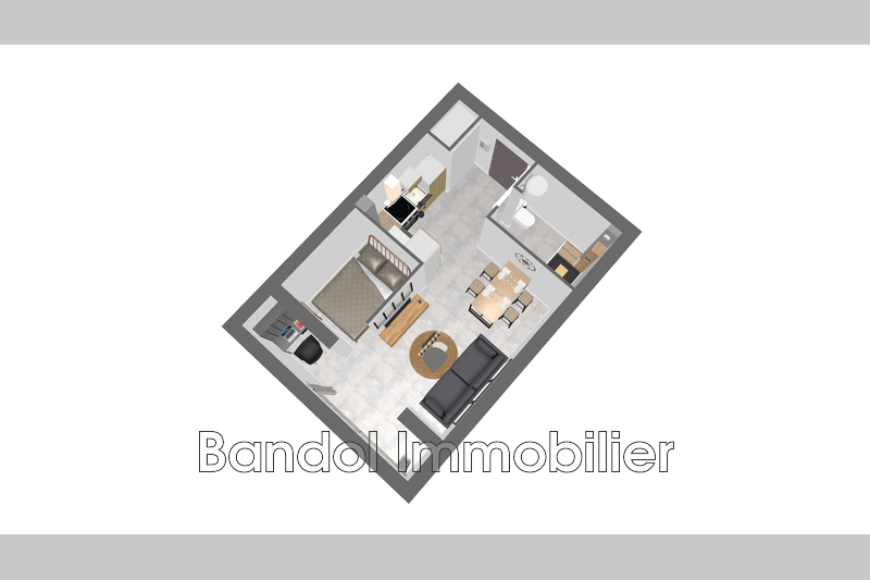 Photo n°5 - Vente appartement Bandol 83150 - 158 000 €