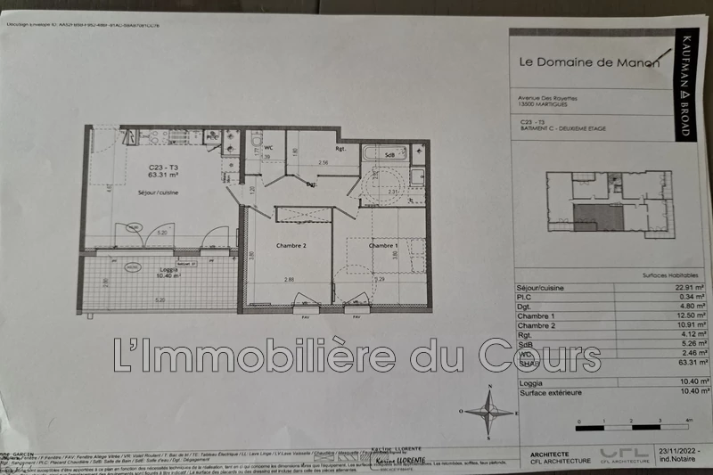 Location appartement Martigues  