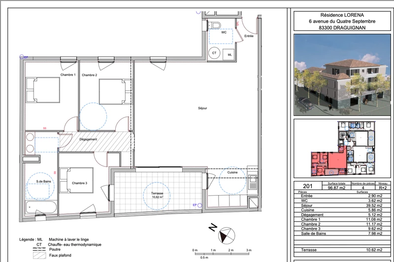 Photo n°3 - Vente appartement Draguignan 83300 - 375 016 €