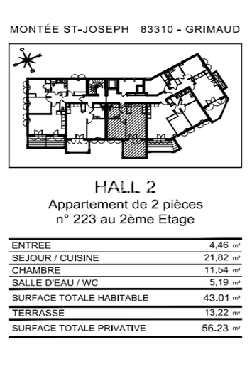 Vente appartement Cogolin  