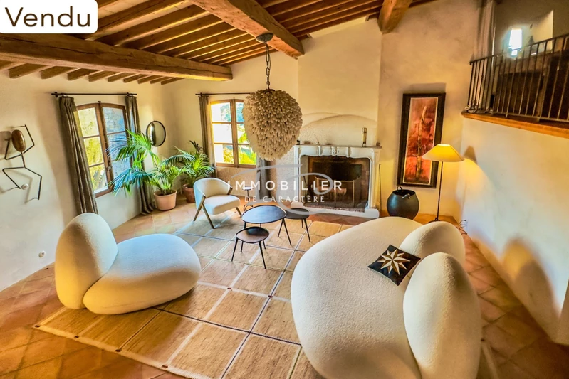 Vente maison de caractère Gassin  