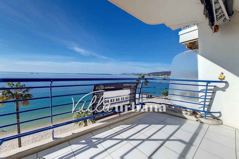 appartement  3 pièces  Juan-les-Pins Bord de mer  58 m² -   