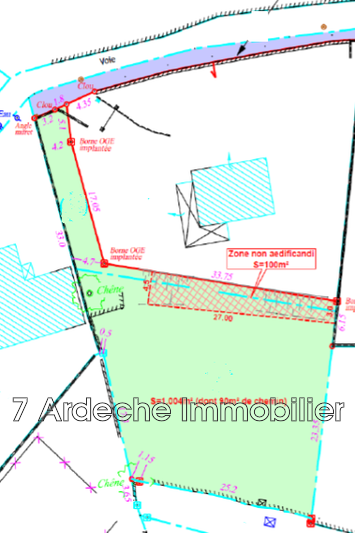 Vente terrain Saint-Etienne-de-Fontbellon  