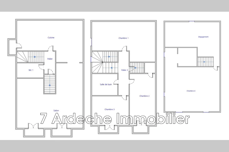 Vente maison de ville Aubenas  