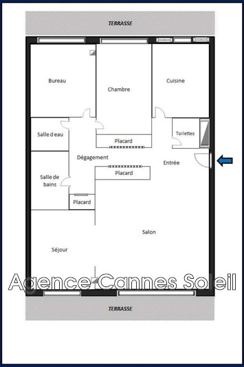 Vente appartement Mandelieu-la-Napoule  