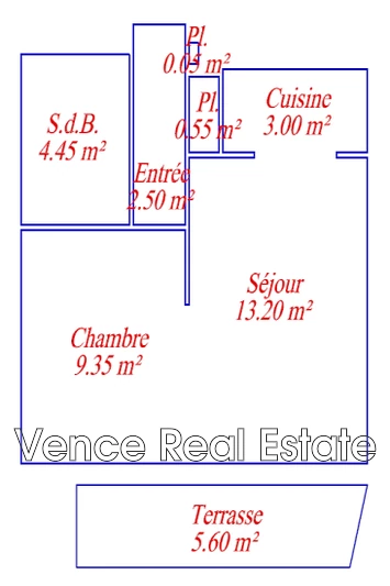 Location saisonnière appartement Vence  