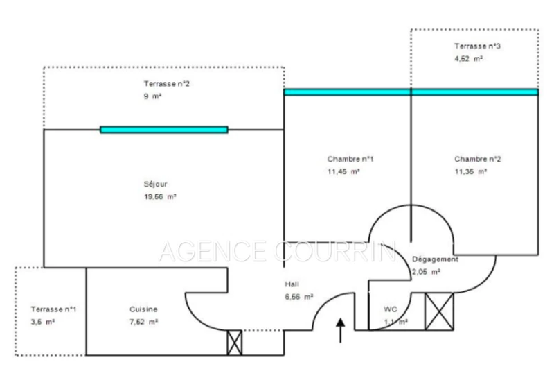 Vente appartement Grasse  
