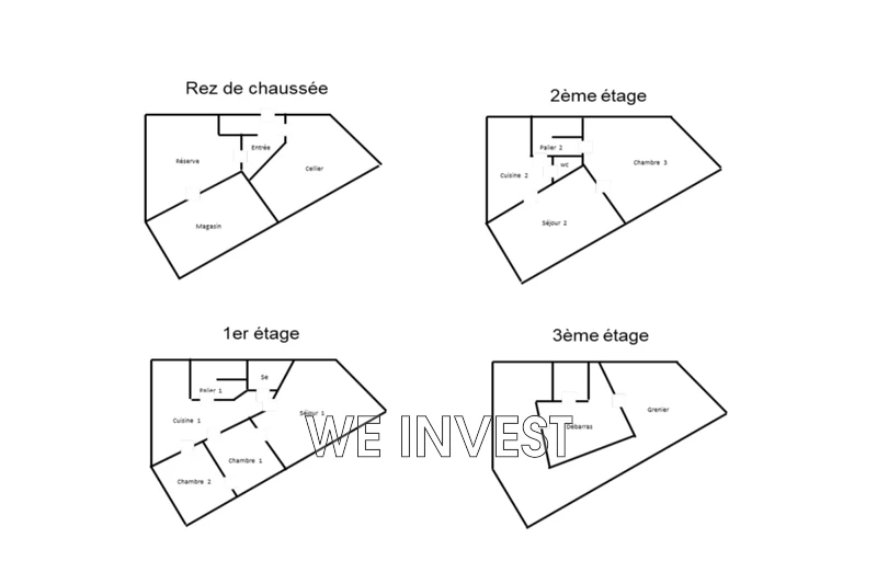 Vente idéal investisseur Aubin  
