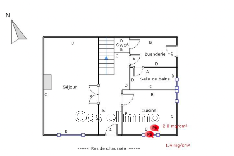 Vente maison de ville Saint-Nicolas-de-la-Grave  