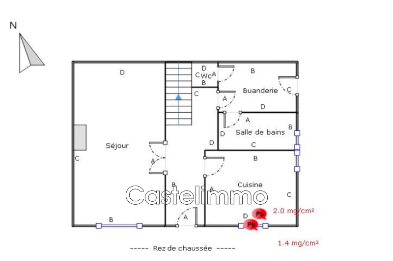 Vente maison de ville Saint-Nicolas-de-la-Grave  