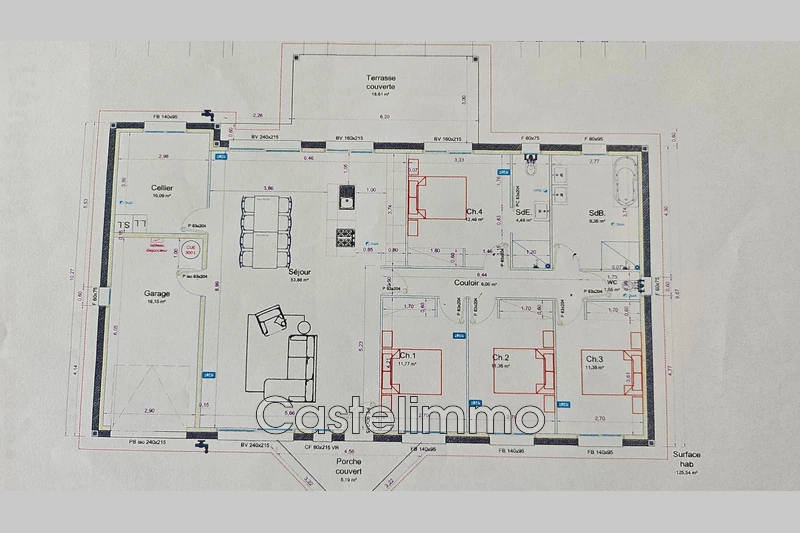 Vente villa Castelsarrasin  