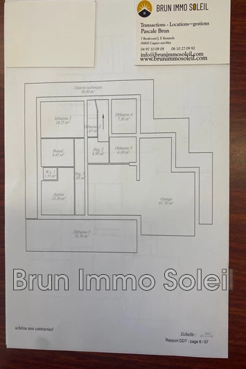 Vente maison en pierre Saint-Jeannet  