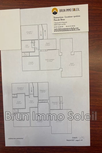 Vente maison en pierre Saint-Jeannet  