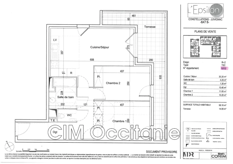 Location appartement Juvignac  