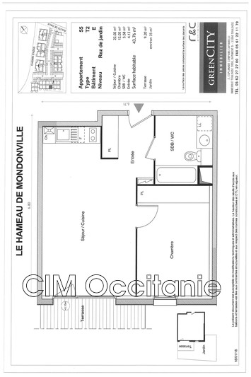 Location appartement Mondonville  