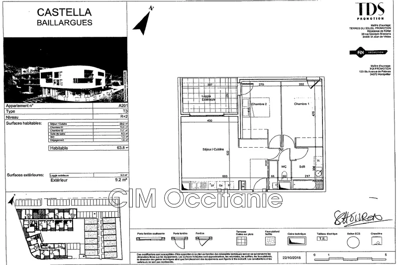 Location saisonnière appartement Baillargues  