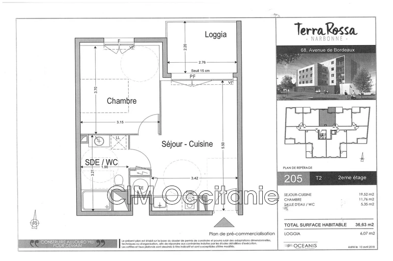 Location appartement Narbonne  