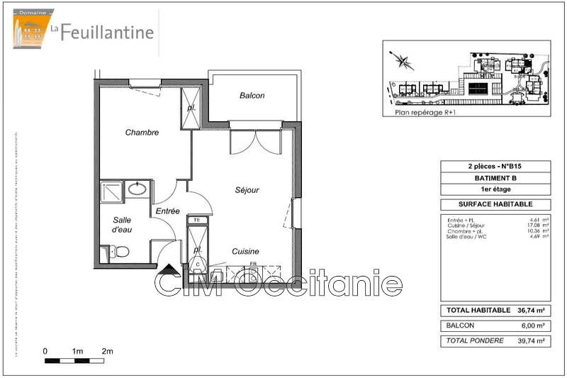 Location appartement Tournefeuille  