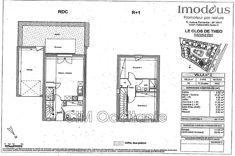 Location villa Castelginest  