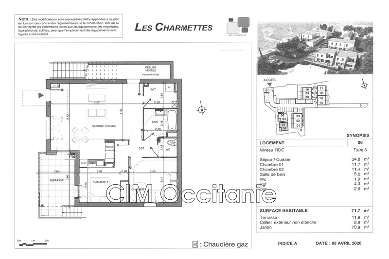Location appartement Nîmes  