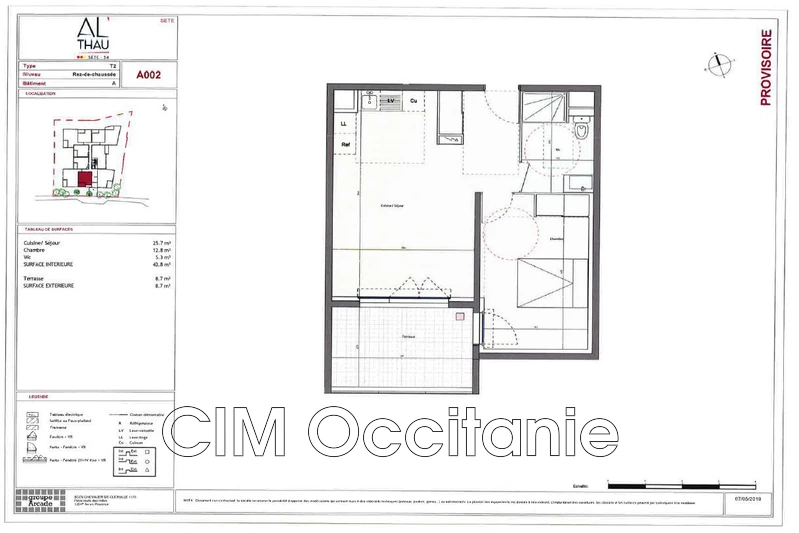 Location appartement Sète  
