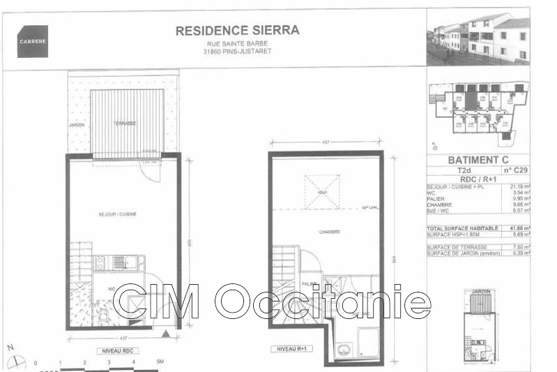 Location duplex Pins-Justaret  