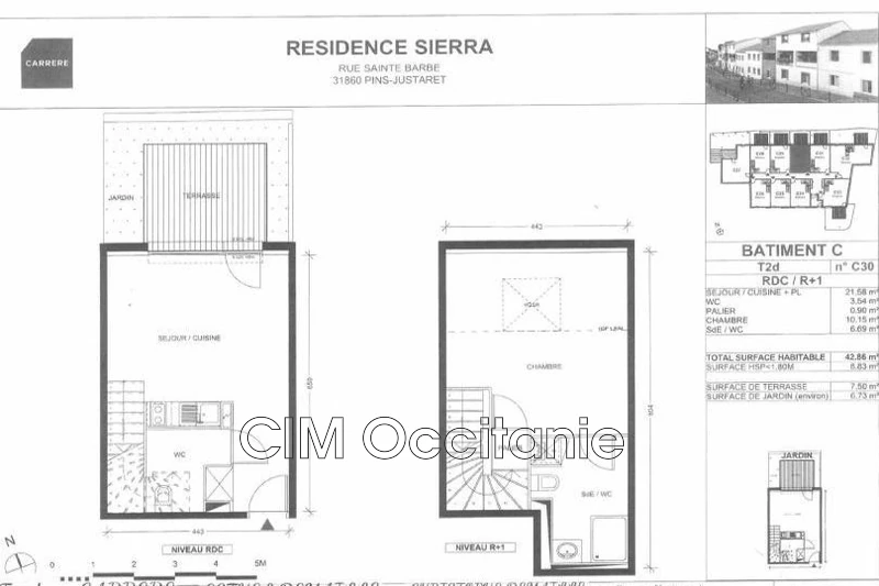Location duplex Pins-Justaret  