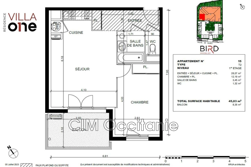 Location appartement Eaunes  