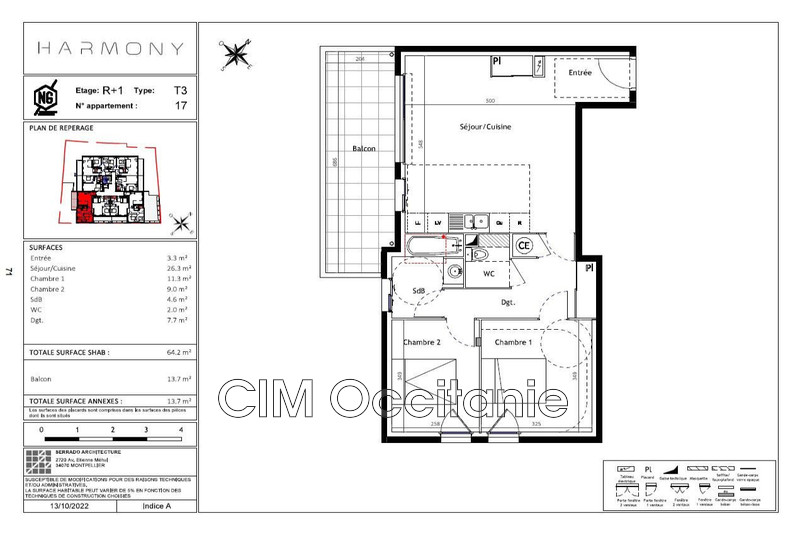 Location appartement Nîmes  