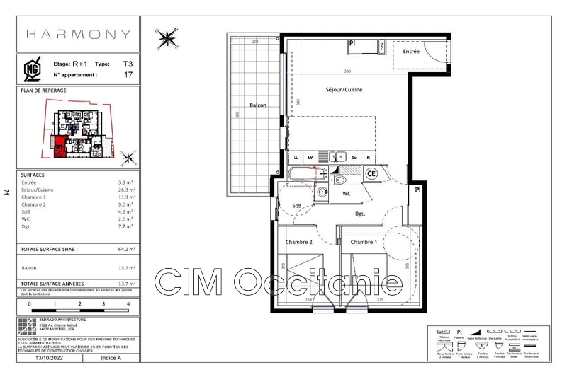 Location appartement Nîmes  