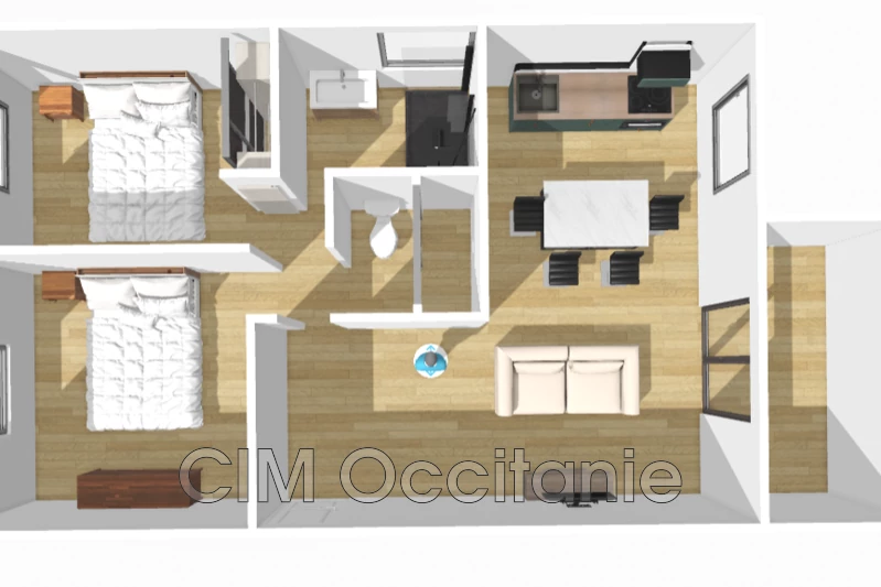 Vente appartement Tournefeuille  