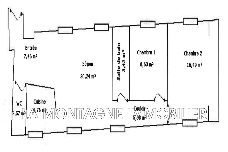 Vente appartement Argelès-Gazost  