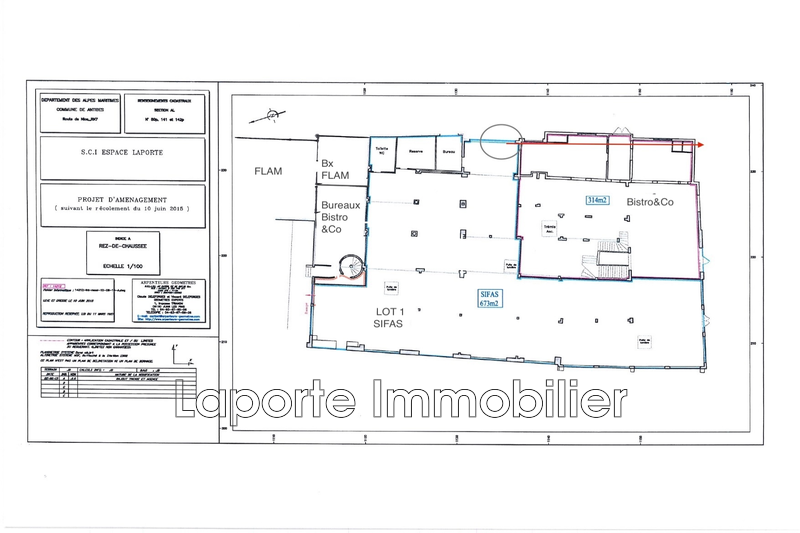 Professionnel local commercial Antibes  