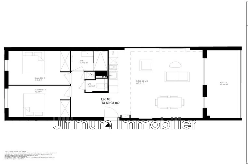 Vente appartement Nice  
