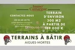 Vente terrain Aigues-Mortes  