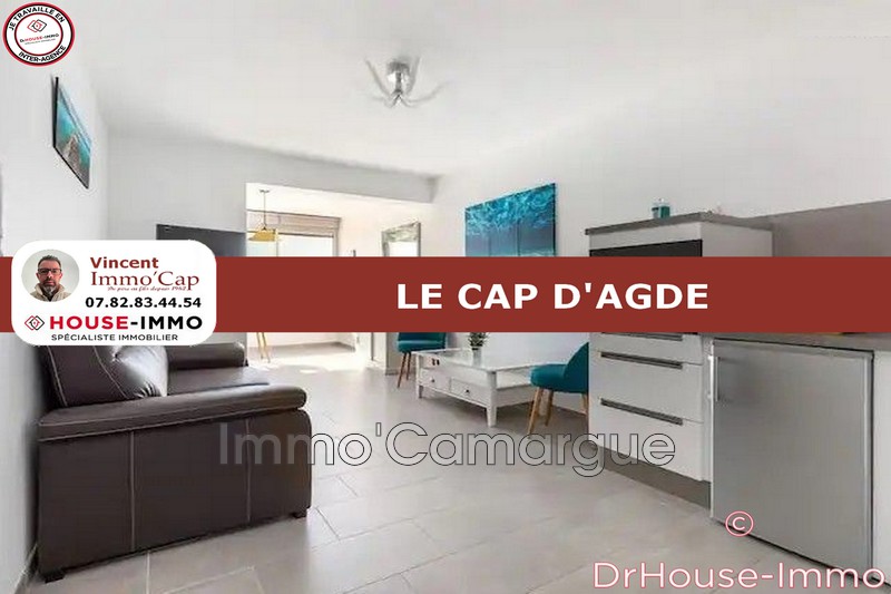 Photo Appartement cap d agde   achat appartement  2 pièces   35&nbsp;m&sup2;